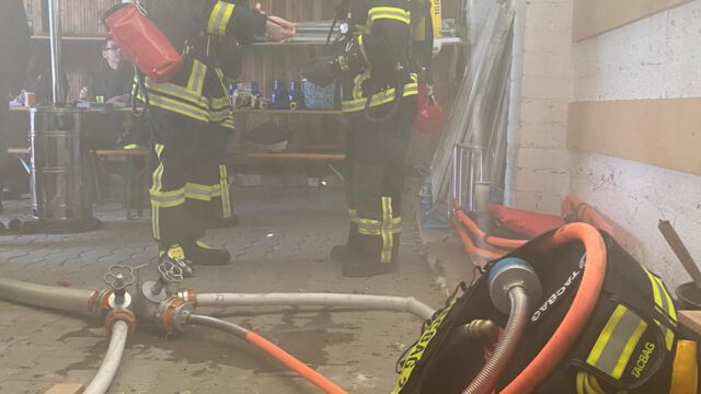 Übung Atemschutznotfall ©Feuerwehr Rödermark-Urberach